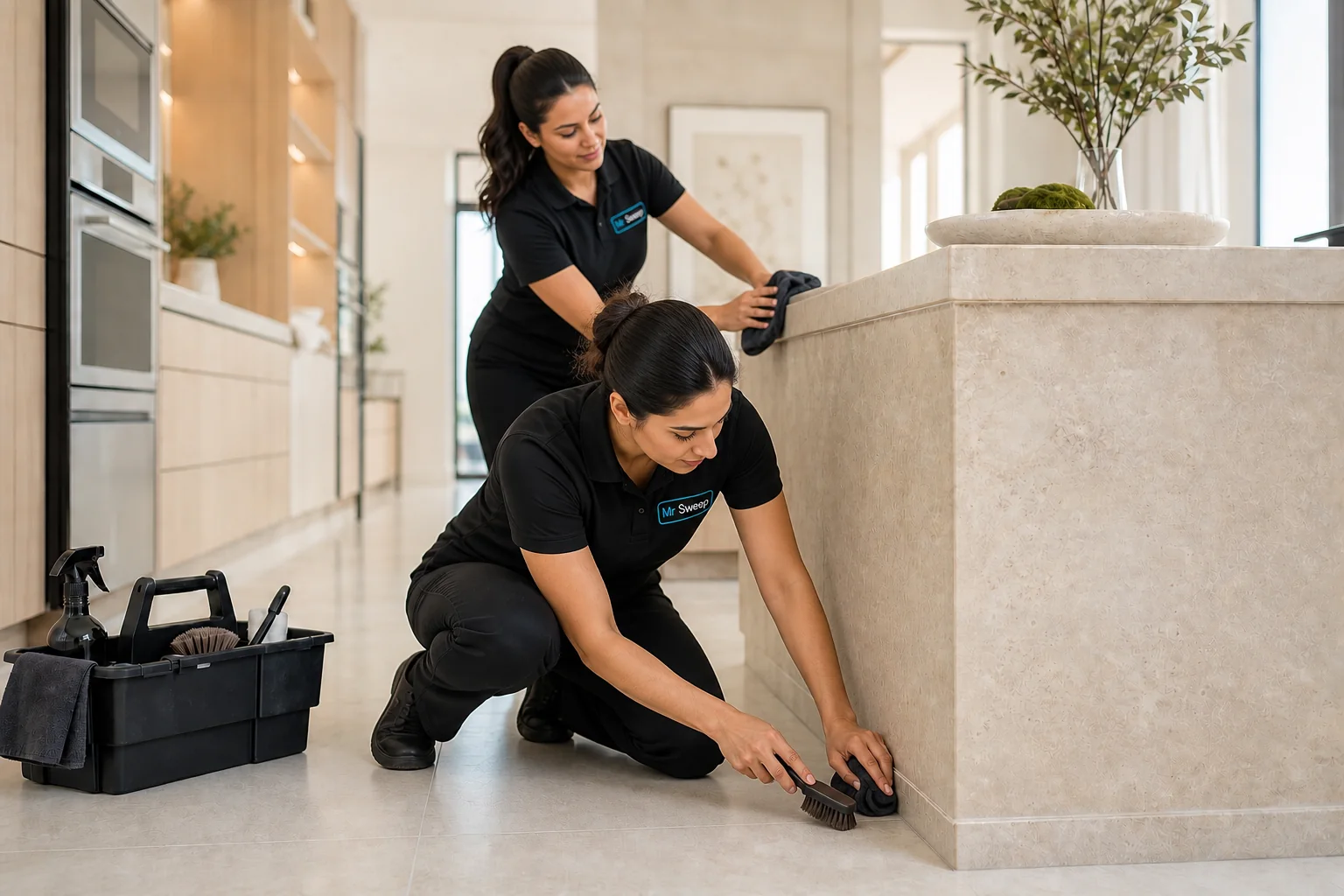 Deep clean by Mr. Sweep professionals