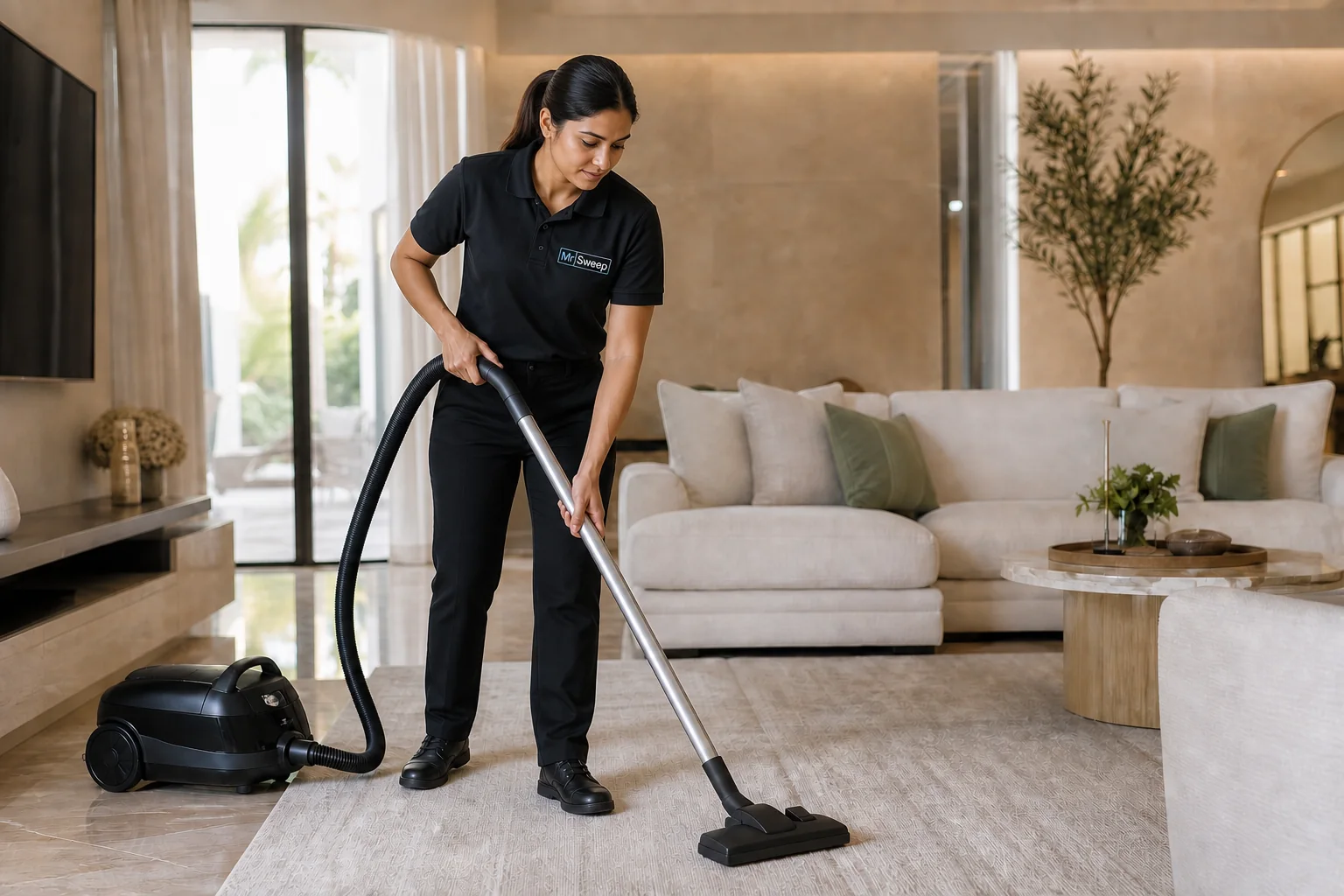 Regular clean by Mr. Sweep professionals